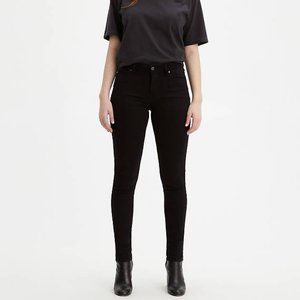 Levi's 711 Black Skinny Jeans